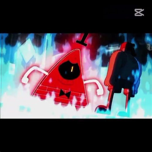 Bill Cipher the scene where he dies Edit 💀🔥😵#edits #shorts #billcipher #gravityfalls #viral #battle