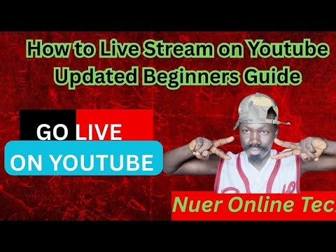 How to Go Live on YouTube Mobile & Computer Tutorial