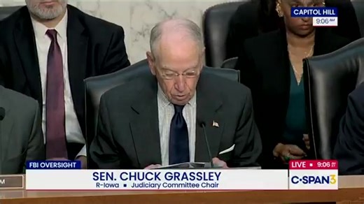 Senator Chuck Grassley just announced that a FBI whistleblower revealed to him an FBI project called "Artic Frost" that targeted groups like Charlie Kirks TPUSA This is a BOMBSHELL He says that they are releasing those documents TODAY "In total, 92 Republican targets, including Republican groups and Republican linked individuals were placed under investigative scope of Arctic Frost." "On that political list was one of Charlie Kirk‘s groups, turning point usa. In other words, arctic frost wasn‘t 