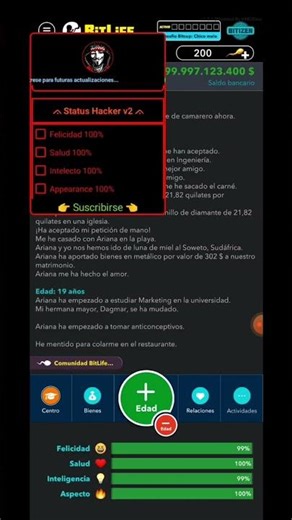 Bitlife: Cómo tener Riqueza Ilimitada en 2026