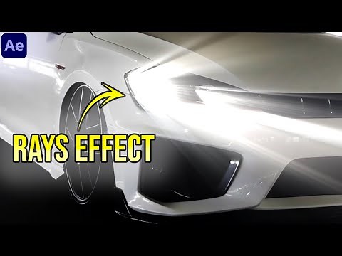How to Make Car Headlight Rays in After Effects