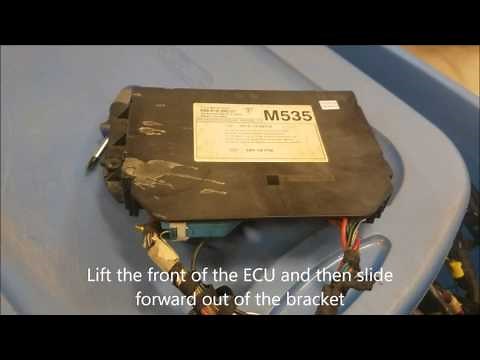Porsche PAS harness removal Boxster 986 - 911 996