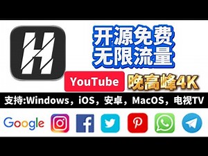 用了它，我把所有付费VPN都卸了！一个真正的永久免费「神器」全平台支持，晚高峰YouTube4K/奈飞秒开，稳定解锁ChatGPT，这才是科学上网的最终形态！开源免费，界面直观，小白和高手都适用