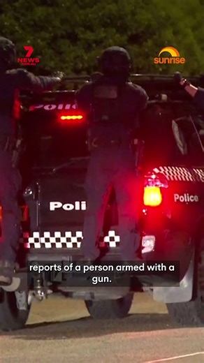 Armed officers swarm western Sydney street