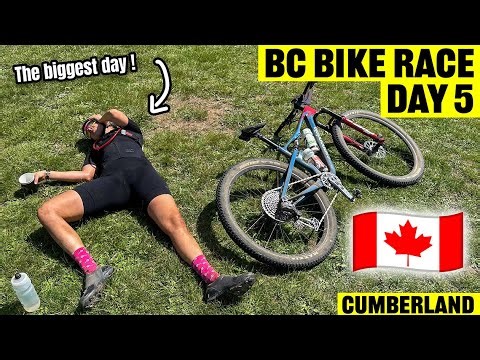 The Best MTB Trails in Cumberland BC? (BC Bike Race Day 5)