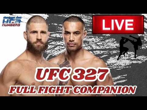 UFC 327 Jiri Prochazka vs Carlos Ulberg Full Fight Companion & Play by Play