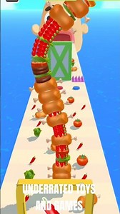 Level2️⃣5️⃣Amazing Fun Sandwich Runner Puzzle Gameplay🧩🧩🥪🥪🧩🥪#viral#satisfying#gaming#funny#trending🥪