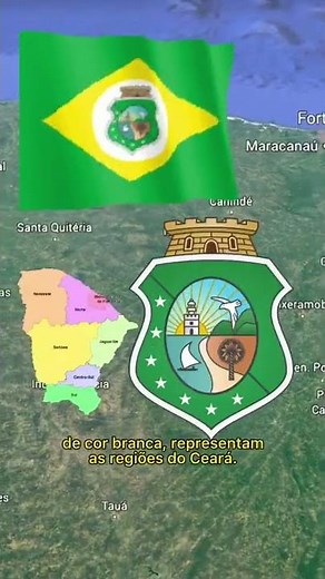 Meaning of the flag of Ceará #geography #history #flag #ceara
