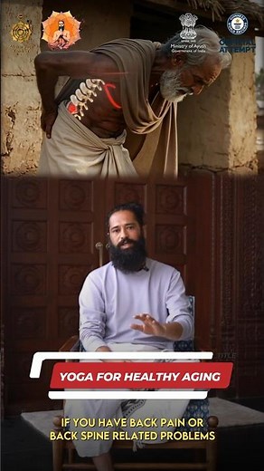 Yoga for Healthy Aging | Back Pain Relief Through Yoga Mudras by Himalayan Siddhaa Akshar