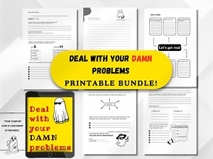 Deal With Your D.A.M.N Problems BUNDLE, Problem Solving Worksheets, Getting Things Done, Getting Unstuck, Move On, Printables, Life Helping - Etsy Australia