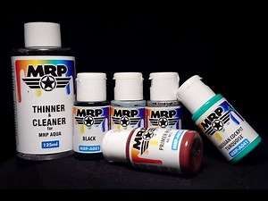 Mr. Paint Aqua (acrylic) - test