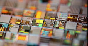 Silicon semiconductor wafer close-up. In electronics, a wafer also called a slice or substrate is a thin slice of semiconductor, a crystalline silicon, used for the fabrication of integrated circuits