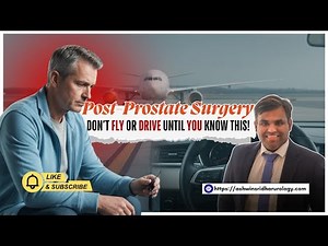 Post-Prostate Surgery | Don't Fly or Drive Until YOU Know This!
