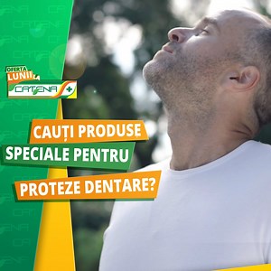 👍Proteza dentară are nevoie de curăţare profesională. De aceea, specialiştii recomandă Corega Dublă Putere, tablete care îndepărtează rapid petele şi distrug 99,99% dintre bacteriile care cauzează respiraţia urât mirositoare. 👌Corega Max Sigilare cremă adezivă asigură o fixare solidă, timp de până la 12 ore și creşte forţa de a muşca. 👉Intră pe catena.ro sau vino la farmacie şi bucură-te de ofertele pe care ţi le-am pregătit la produsele selectate Corega! #catena #corega #ofertecatena | Caten