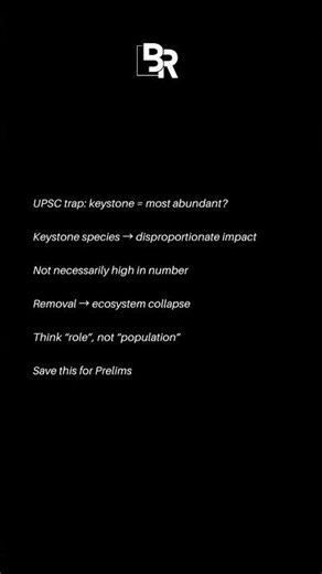 Keystone Species – Impact vs Number Trap