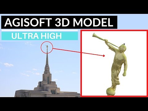 Ultra High Quality 3D Model Ready to Export in Agisoft Metashape Detailed Video | Aerial Surveying