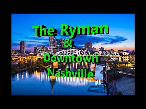 We EXPLORED Ryman Auditorium & Nashville!