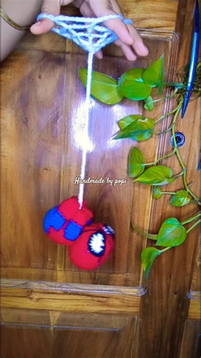 crochet Spider-Man🕷️ #crochet #diy #spiderman #crochettutorial