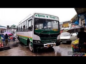 Back To Back Hrtc Buses At Palampur And Baijnath Bus stand!! #palampur #baijnath #himachalpradesh