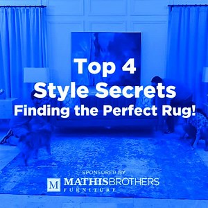 Don't get the rug pulled out from under you! Check out the top four style secrets to finding your perfect rug. | ABC7