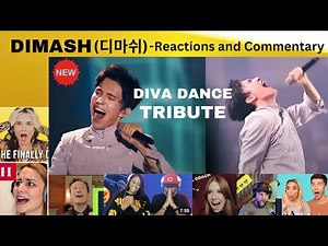 CRAZINESS!!! Dimash - DIVA DANCE Tribute; Reactions and Commentary