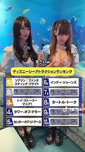 ディズニーシー人気アトラクションランキング