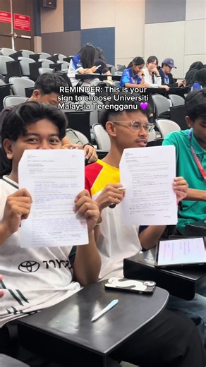 Tak sabar nak jumpa pelajar Asasi dan Diploma nanti