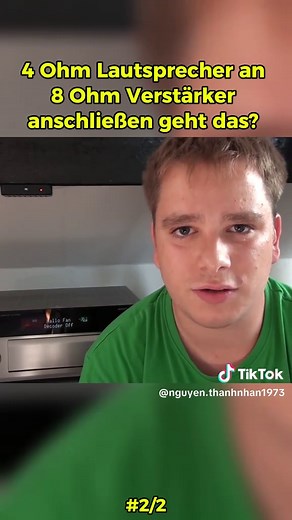 4 Ohm Lautsprecher an 8 Ohm Verstärker anschließen?