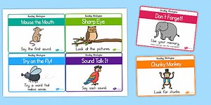 Guided Reading Strategy Cards