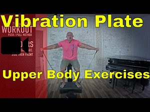 Whole Body Vibration plate exercise upper body