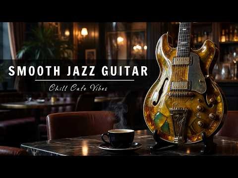 Smooth Jazz Guitar Music – Cool Cafe Vibes • Relaxing Guitar Music for Study, Work & Focus