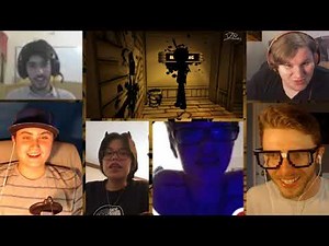 Stickman Vs Bendy and The Ink Machine, Chapter 2 in a nutshell | Animation [REACTION MASH-UP]#313