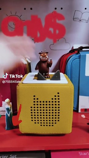 Tonies Pink Toniebox Starter Set with Playtime Puppy Tonie and Charging Station