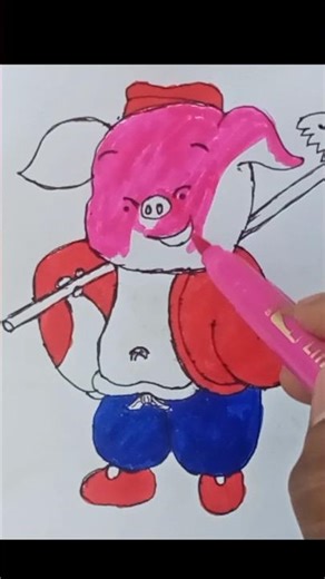 ✍️ Cartoon Character Drawing in 1 Minute | Drawing Shorts Video#art #cartoon#drawing #shorts