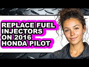 How to Replace Fuel Injectors on a 2016 Honda Pilot (Only Way)