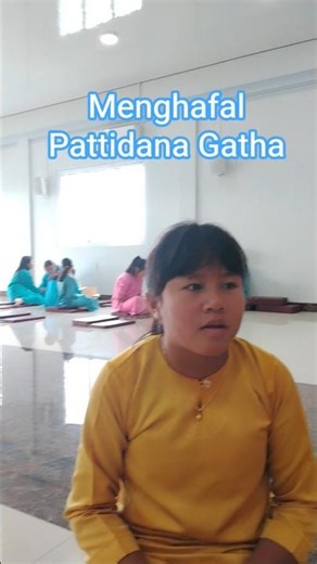 Menghafal Pattidana Gatha #shorts #ppd #momentpesantrenkilat #pesantrenkilat #day3 ~250226