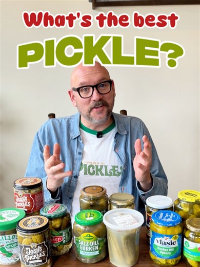 What's the best pickle? A 5th-generation brinemaster weighs in #pickles #trickquestion #faq #review