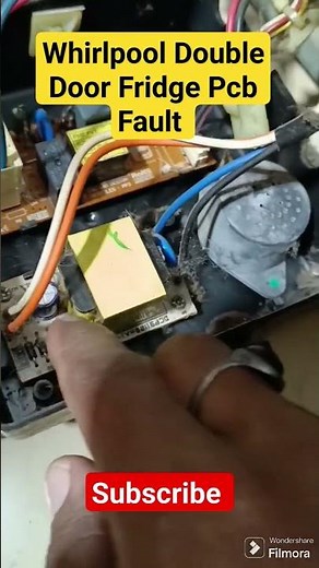 Whirlpool Double Door Fridge Pcb Problem||Whirlpool Double Door Fridge Compressor Not Start||Pcb Tes