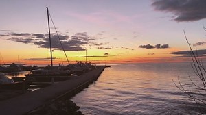 🔈Sound on for peaceful waves lapping the shore ✨ | Sister Bay - Door County, Wisconsin