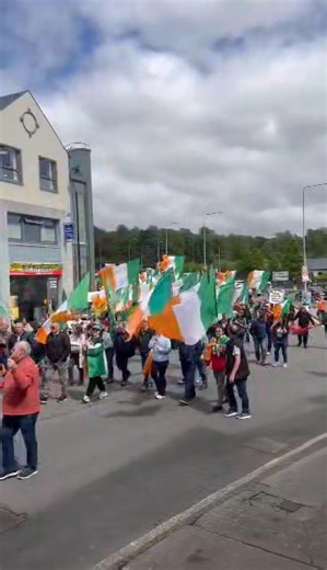 Massive numbers are out to oppose the plantation of Ireland. Congratulations to the people of Dublin, Carrickmacross and Letterkenny for turning out in a show of defiance to govt policy of colonisation without consent. The Govt must know their forced Plantation days are up. Irish people want their country back. Freeloaders will have to return home. A Nation Once Again! -Hermann Kelly | Irish Freedom Party