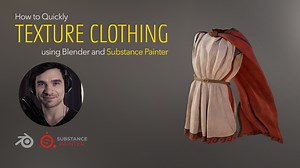 How to Quickly Texture Clothing using Blender and Substance Painter