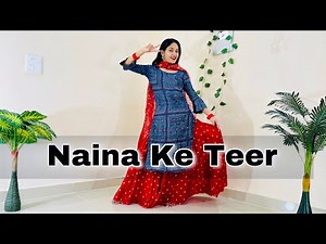 Naina Ke Teer Song//Dance Video//Rani Ho Tera Laya Mein Lal Sharara//Renuka Panwar/Lal Sharara Dance