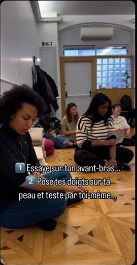 ⚠️ Attention, ce travail n’a rien à voir avec un massage. ✨