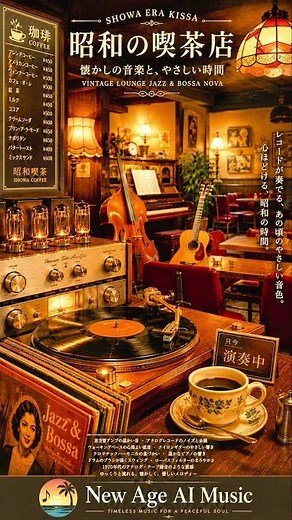 【昭和レトロ】極上の夜ジャズBGM ―― 懐かしの蓄音機サウンドと深いサックスの響き【60代・70代の癒やし】