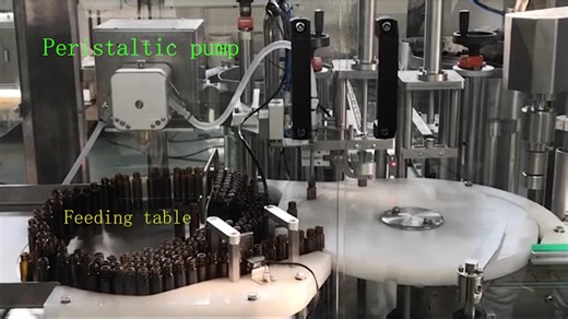 High Precision Automatic Essential Oil Filling Capping Machine for Roll-on Bottle Dropper Bottle
