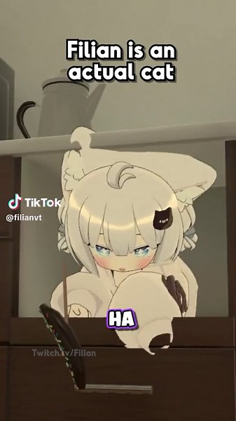 Filian the Virtual Cat in VRChat