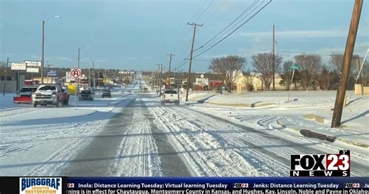 City of Tulsa provides update on winter weather response