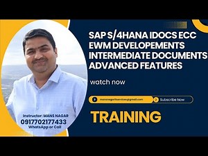 #learnwithmans #mansnagar SAP EWM TRAINING IDOCs || SAP EWM TRAINING VIDEOS