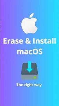 💻 How to Erase a Mac & Install macOS (FAST & EASY) 🔄