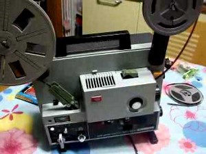test proiettore super 8 elmo st 1200